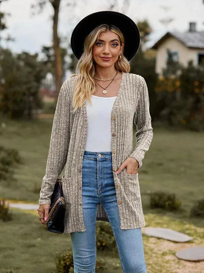 Weiche Damen Strickjacke Mode Pullover