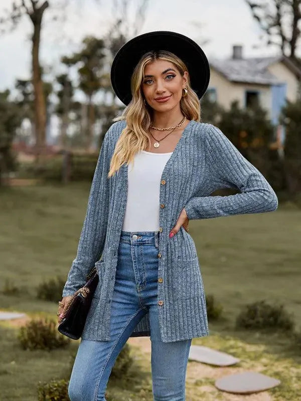 Weiche Damen Strickjacke Mode Pullover