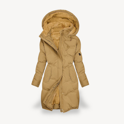 Warmes Winterjacket für Damen Fleece Gefüttert