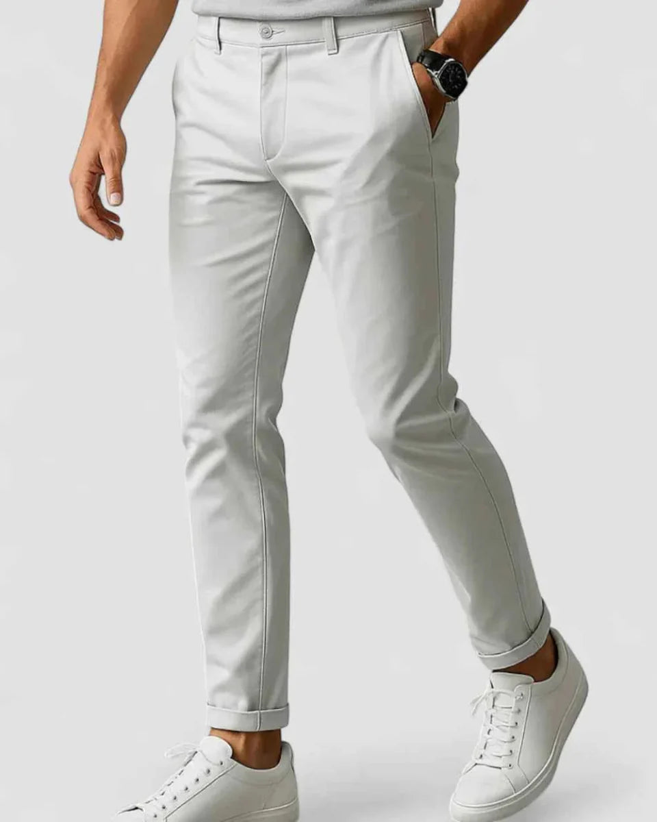 Herren Business Hosen Elegant Slimfit