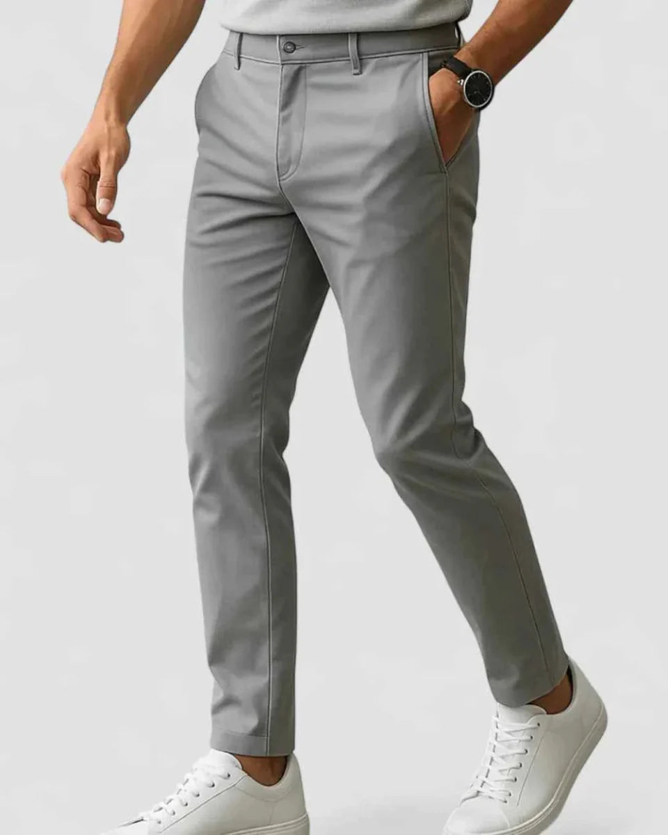 Herren Business Hosen Elegant Slimfit