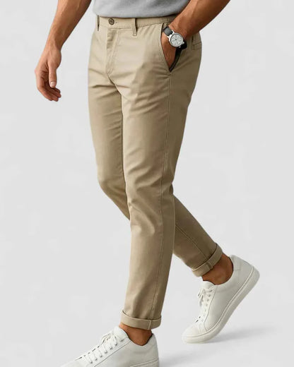 Herren Business Hosen Elegant Slimfit