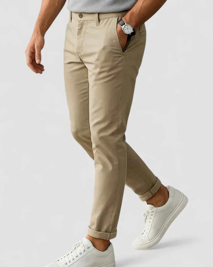 Herren Business Hosen Elegant Slimfit