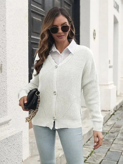 Bequeme Strickjacke Pullover Damenschal