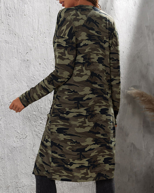 Militärjacke Camo-Design - IdealeKleiden