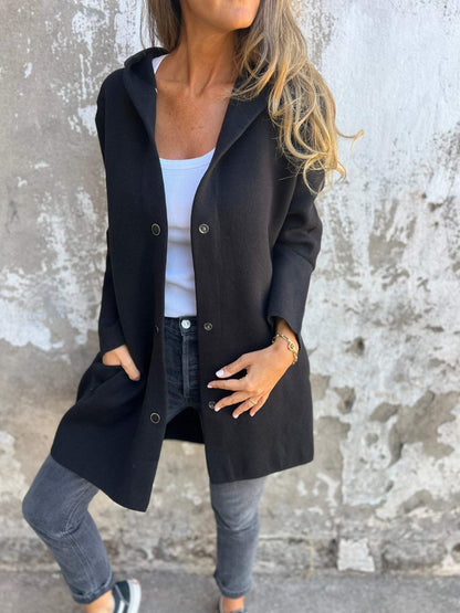 Komfortable Jacke mit Kapuze Relaxed Style