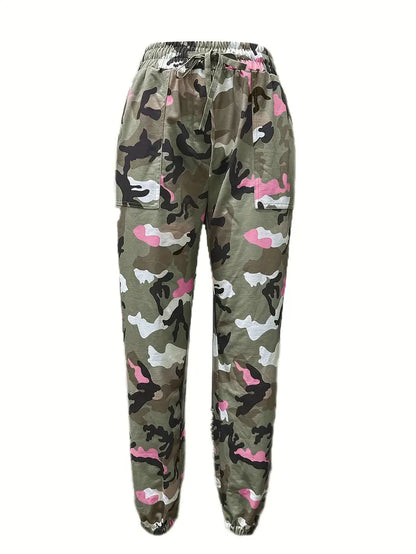 Camo Jogginghose Frühling mit Kordelzug