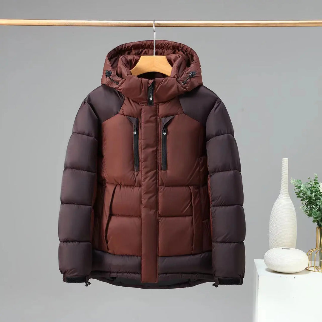 Wintermantel Damen Abnehmbare Kapuze