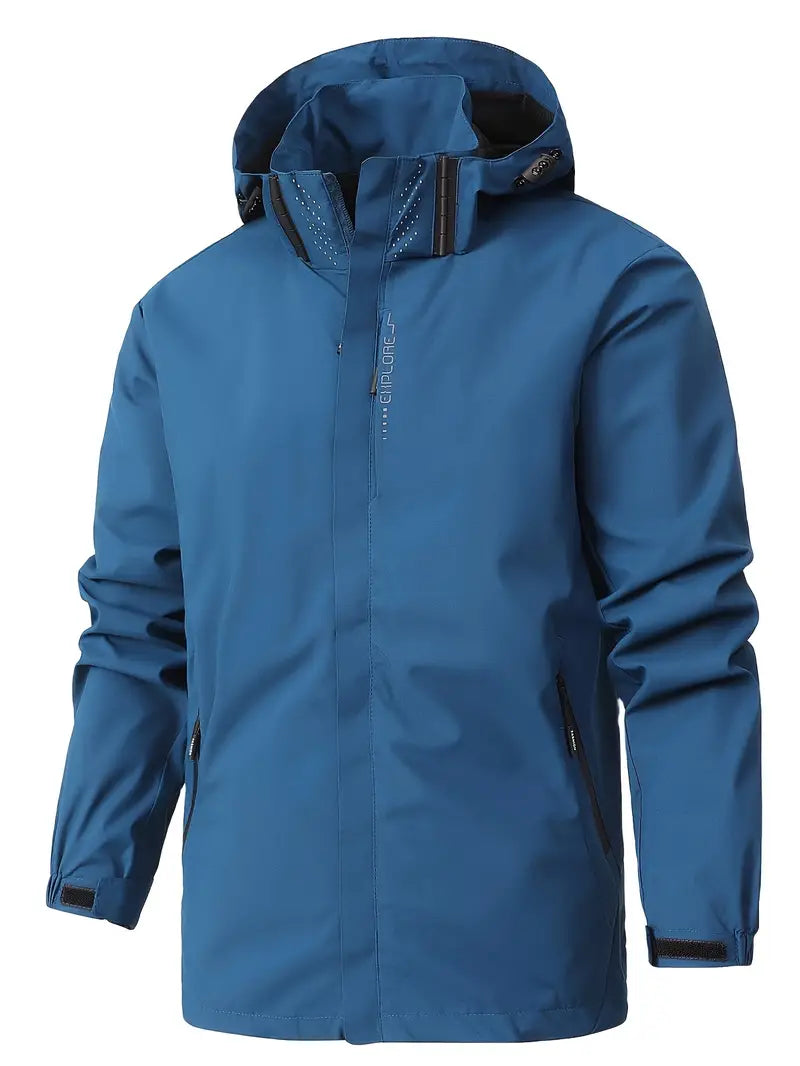 Wasserdichte Herrenjacke Leicht & Winddicht