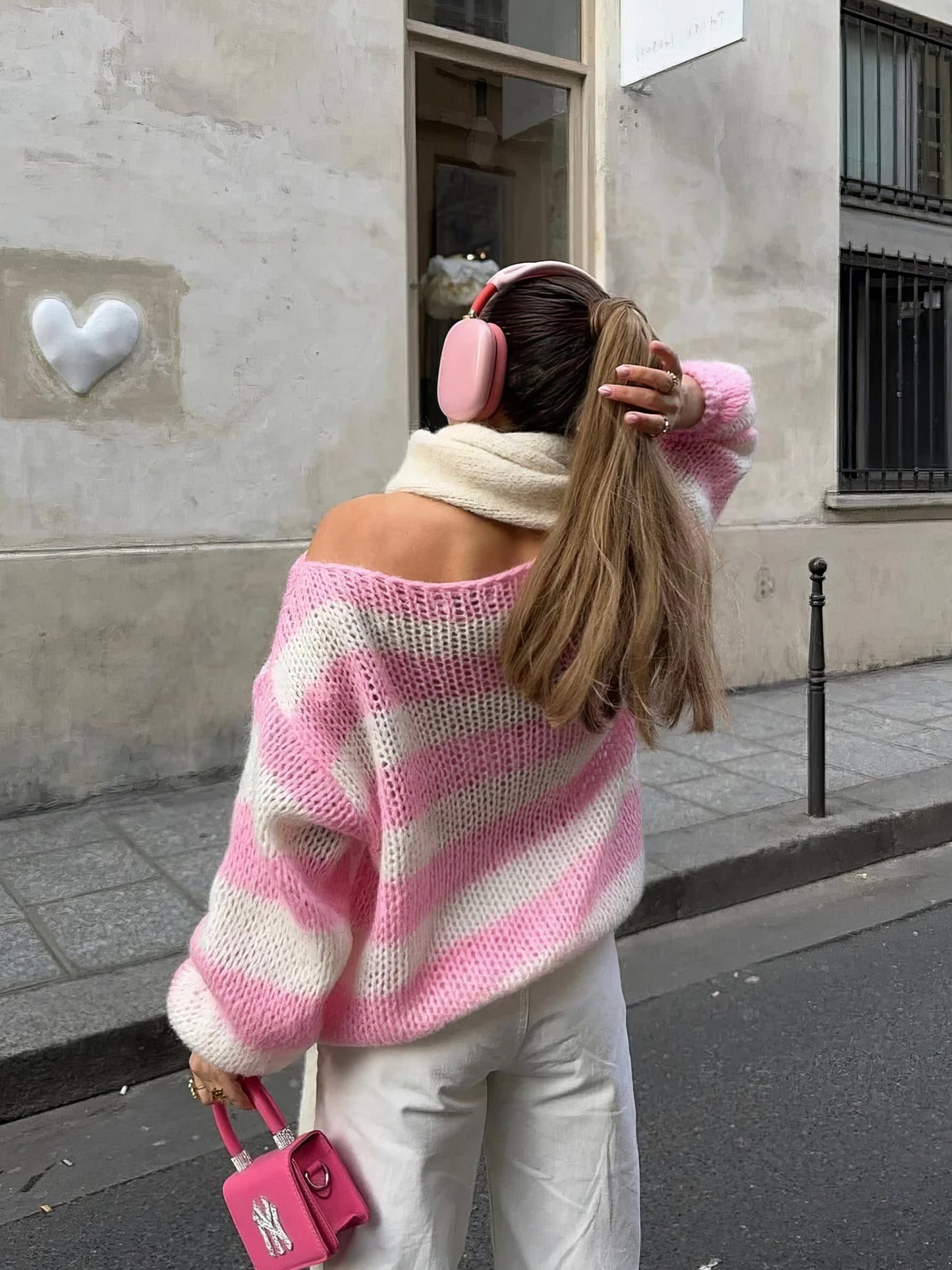 Bequemer Strickpullover Leicht Komfortabel