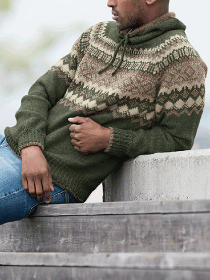 Kapuzenpullover Herren Warm Fleece - IdealeKleiden