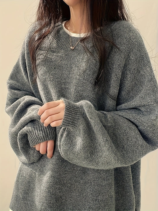 Bequemer Oversized Pullover Casual Style - IdealeKleiden