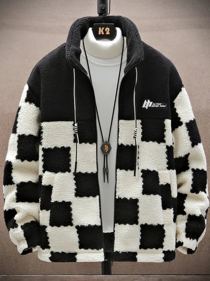 Warme Fleecejacke Dick und Bequem