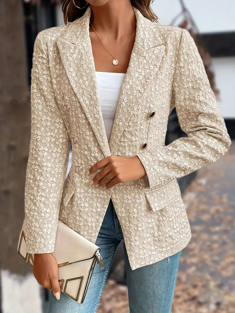 Abigail - Robuste Blazer-Jacke mit Vordertaschen