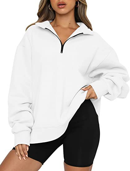 Damenschwetshirt mit Kragen Modern