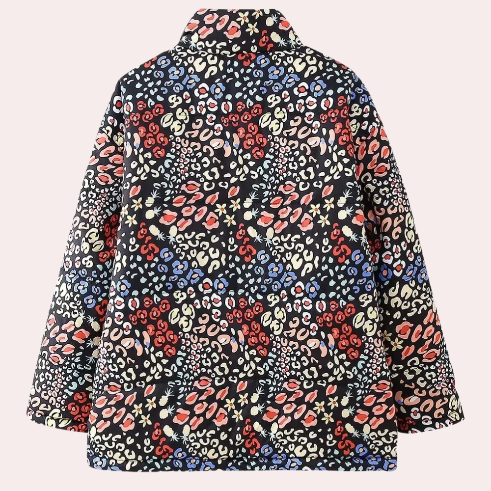 Lange Damenpuffjacke Warm und Bequem - IdealeKleiden