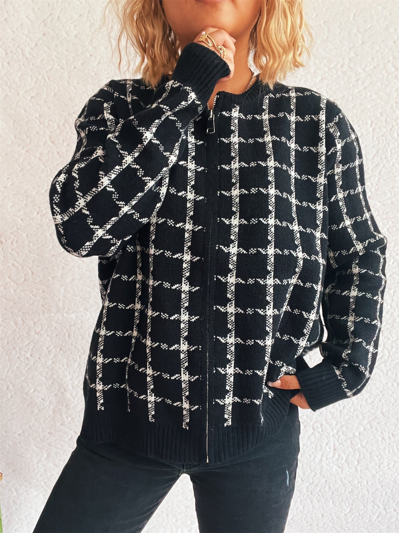 Praktischer Wintermantel mit Taschen für Damen