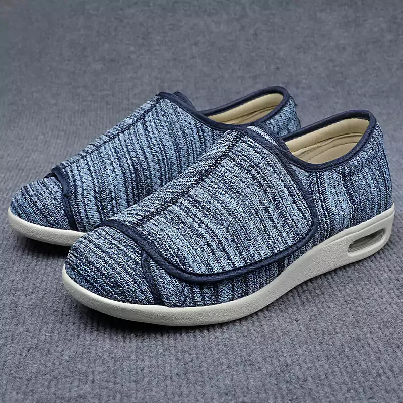 Bequeme Schuhe mit Klettverschluss für Senioren