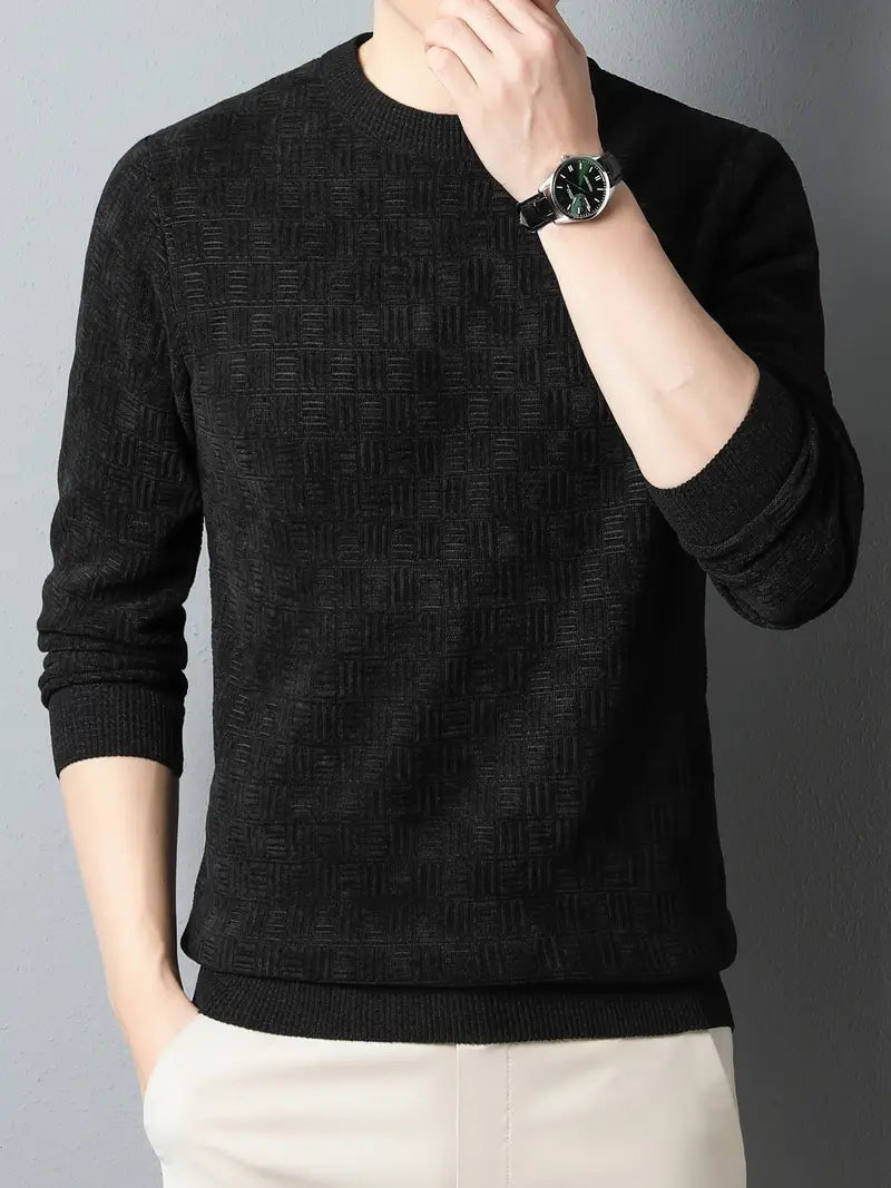 Stilvolle Herrenpullover Klassisch Modern