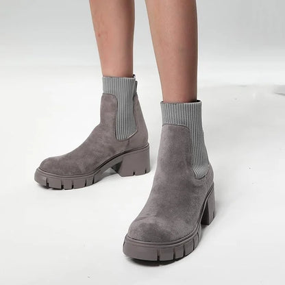 Weiche Winterstiefel Elastisch Komfortabel
