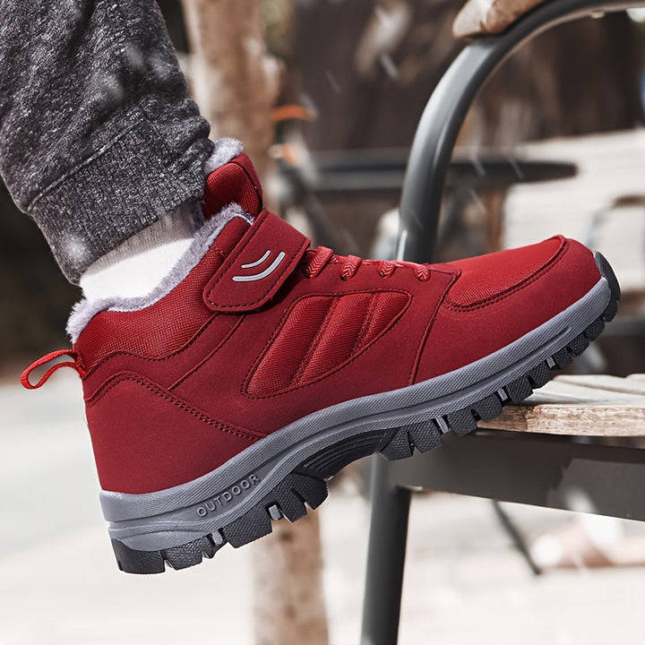 Wanderschuhe Damen Warm Fleece Isolierung