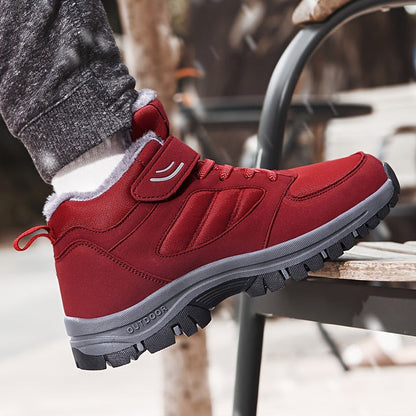 Wanderschuhe Damen Warm Fleece Isolierung