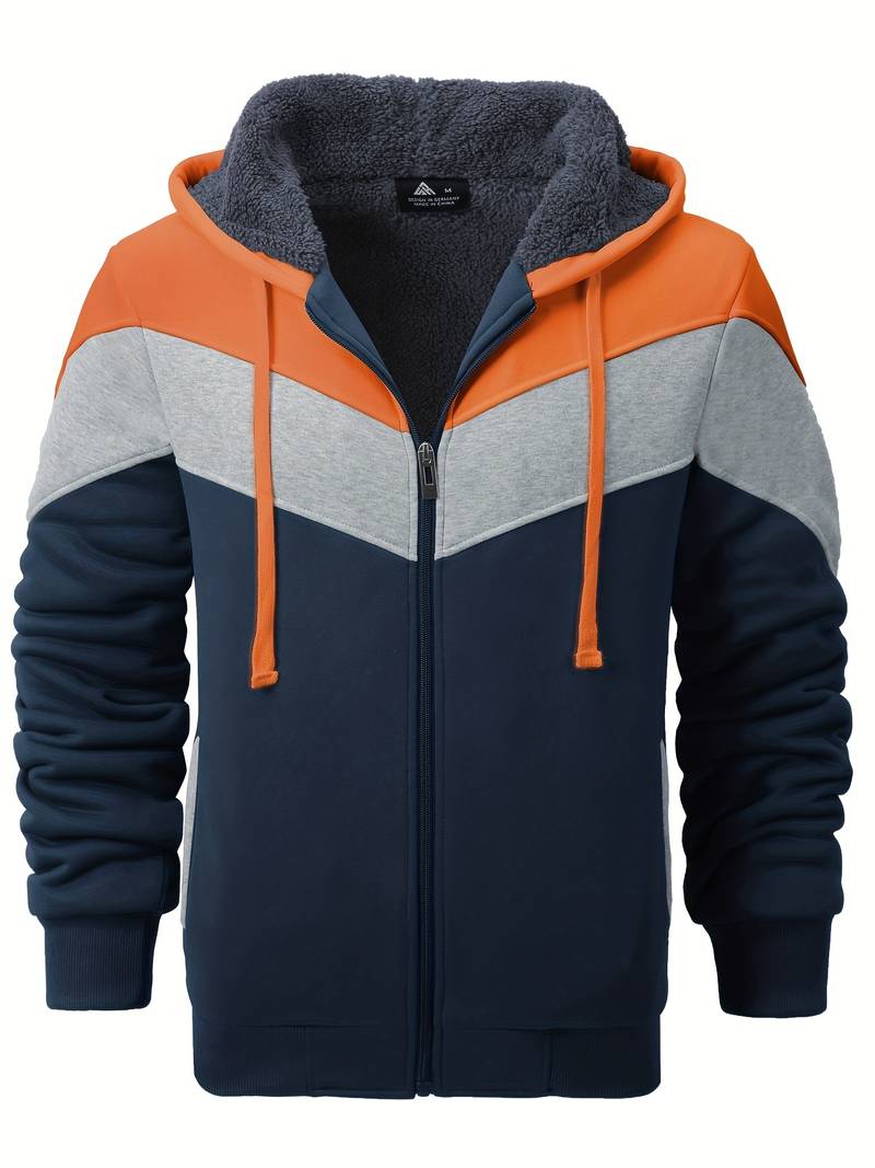 Herren Langarmjacke 3-Farben Trendy