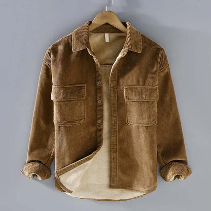 Herren Lederjacke Robust Cordura Stil