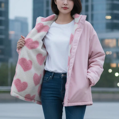 Stylische Damen Winterjacke Chic & Gemütlich