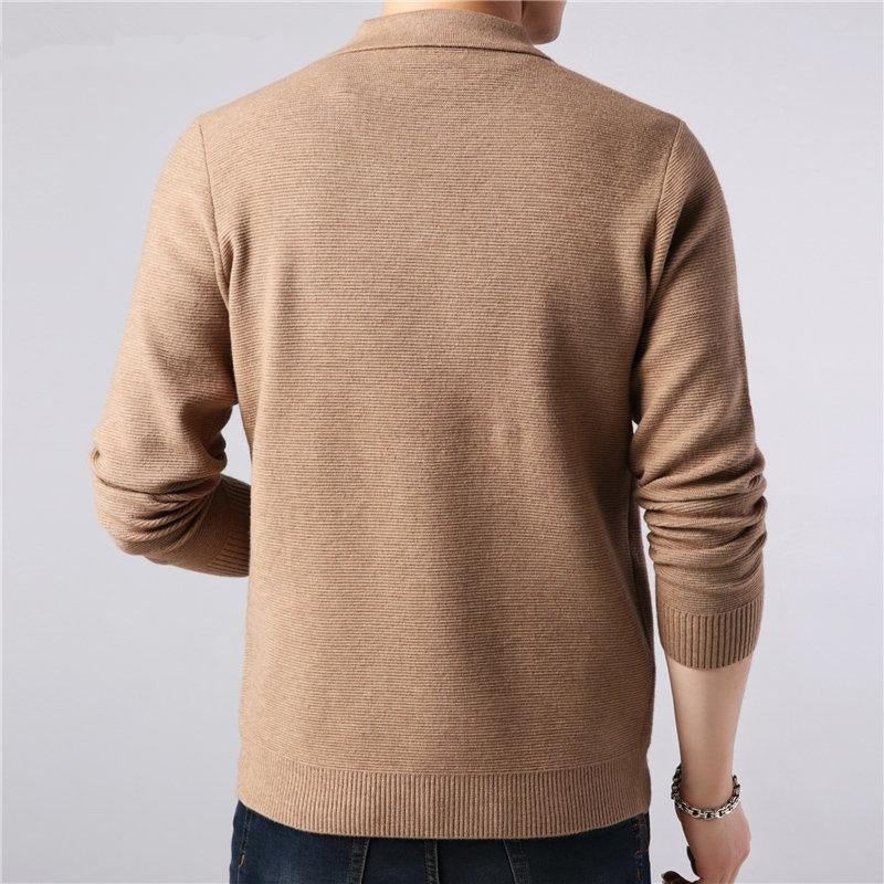 Herren Wollweste Stehkragen Modern Style - IdealeKleiden