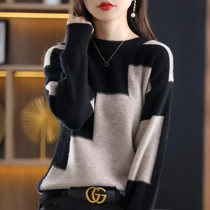 Bequeme Damenpullover Lange Ärmel Warm & Elegant