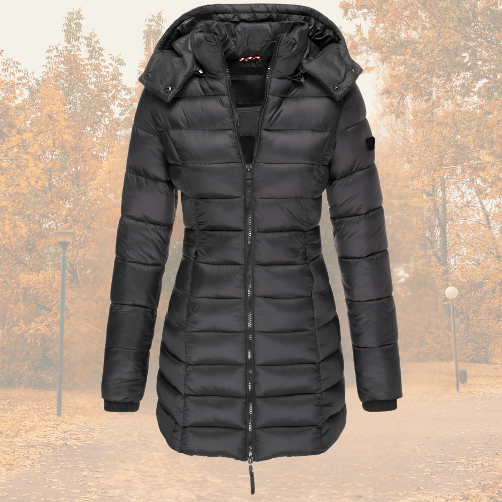 Winterjacke Damen Wattierte Kapuze