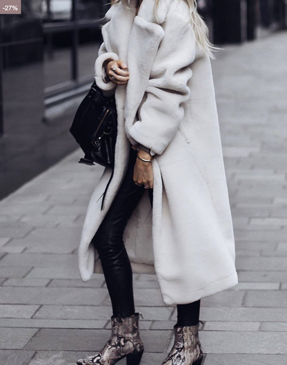 Stilvoller Damen Wintermantel Warm & Elegant