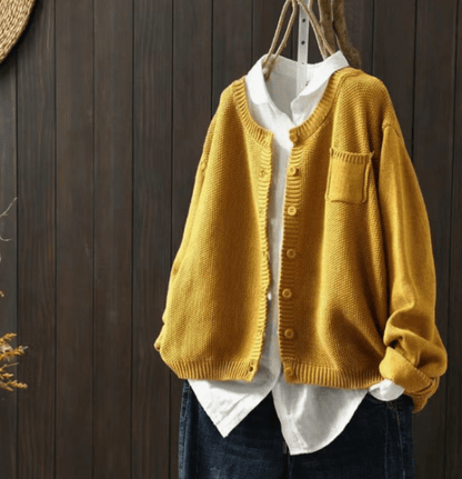 Elegante Damencardigan mit Knöpfen
