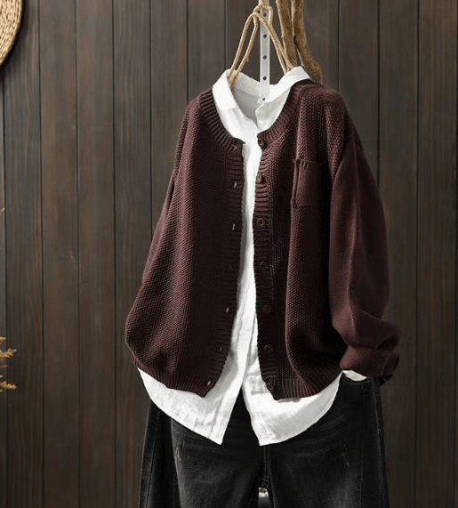 Elegante Damencardigan mit Knöpfen