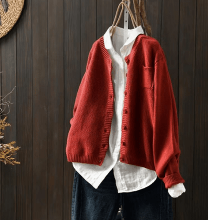Elegante Damencardigan mit Knöpfen