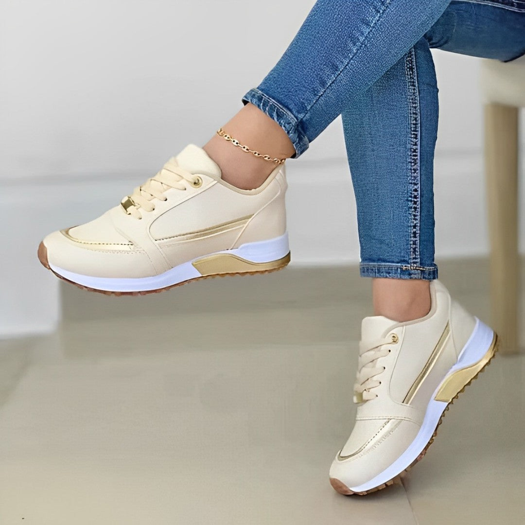 Damen Sneaker Modern Streifen Design