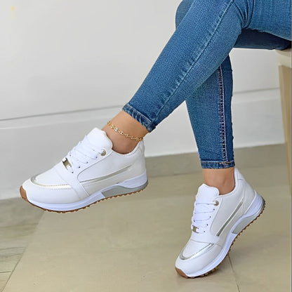 Damen Sneaker Modern Streifen Design