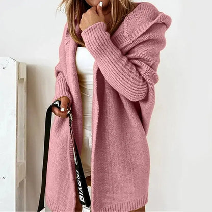 Damen Strickjacke Weich Bequem Alltagslook
