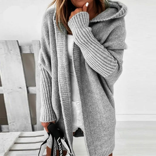 Damen Strickjacke Weich Bequem Alltagslook - IdealeKleiden