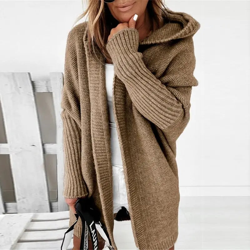 Damen Strickjacke Weich Bequem Alltagslook