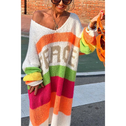 Entspannter Ibiza Pullover Relaxed Style