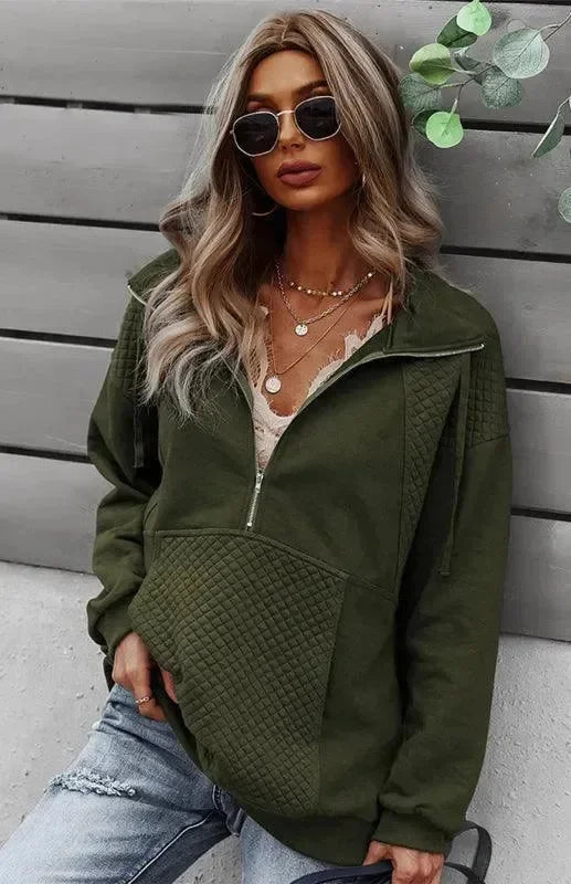 Bequeme Damenjacke Leichte Lockere Passform