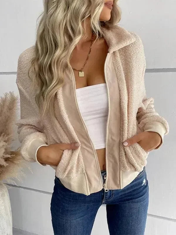 Elegante Damen Winterjacke Slim Fit