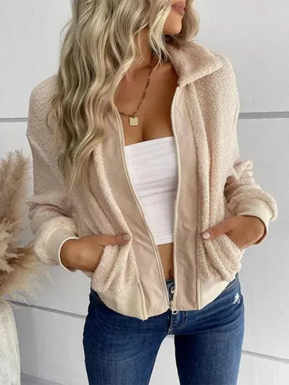 Elegante Damen Winterjacke Slim Fit