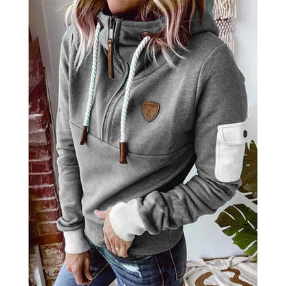 Stylisher Einfach Hoodie Freizeitbekleidung