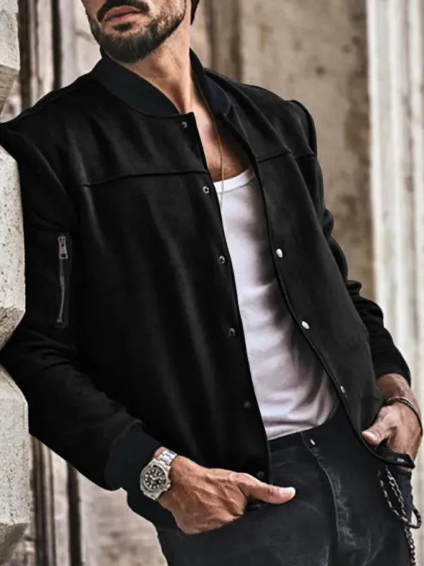 Bequeme Herrenjacke Warm Lässig