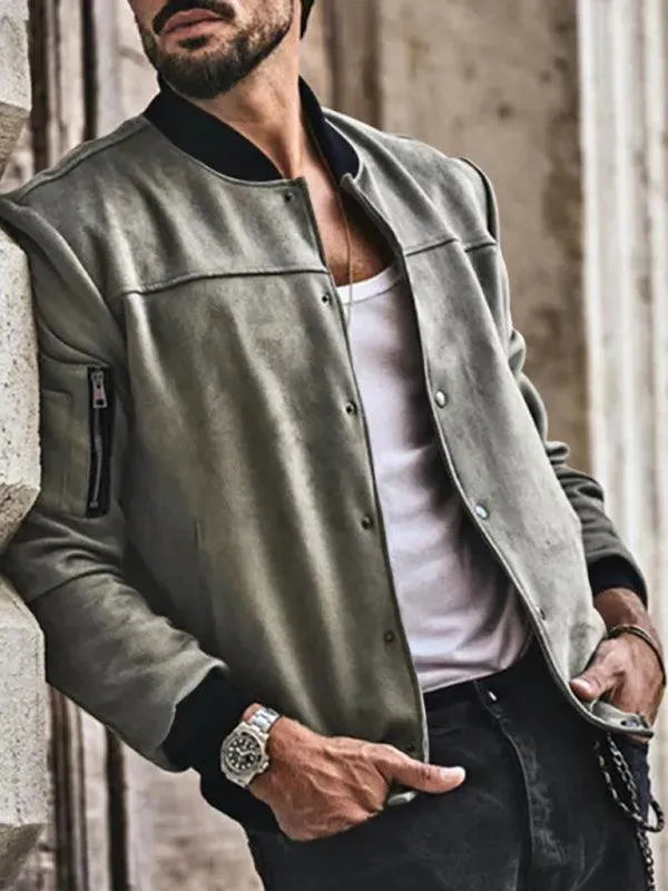Bequeme Herrenjacke Warm Lässig