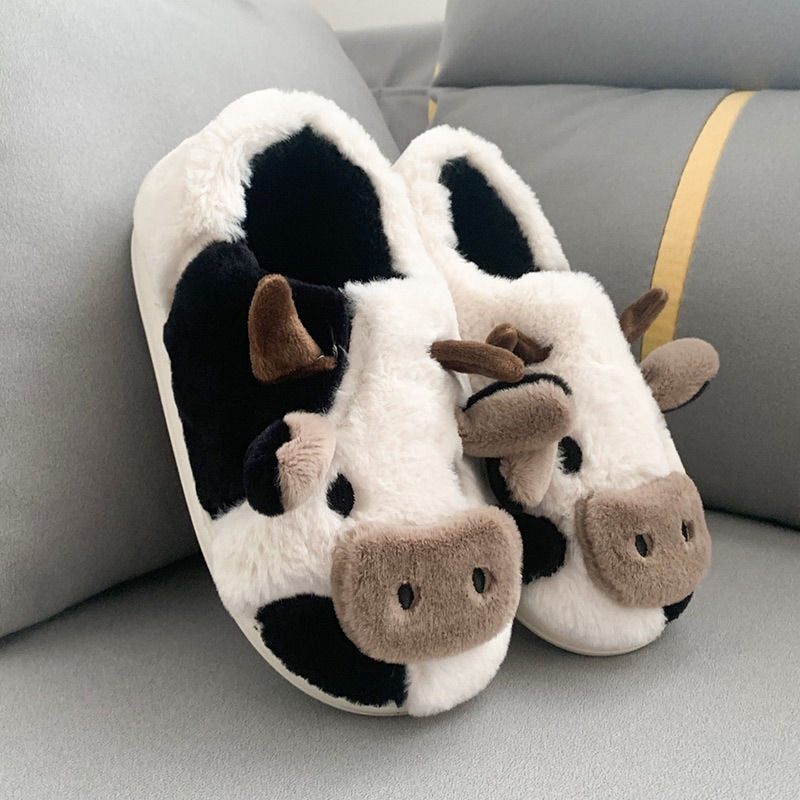 Bequeme Damen Hausschuhe mit Tierdesign