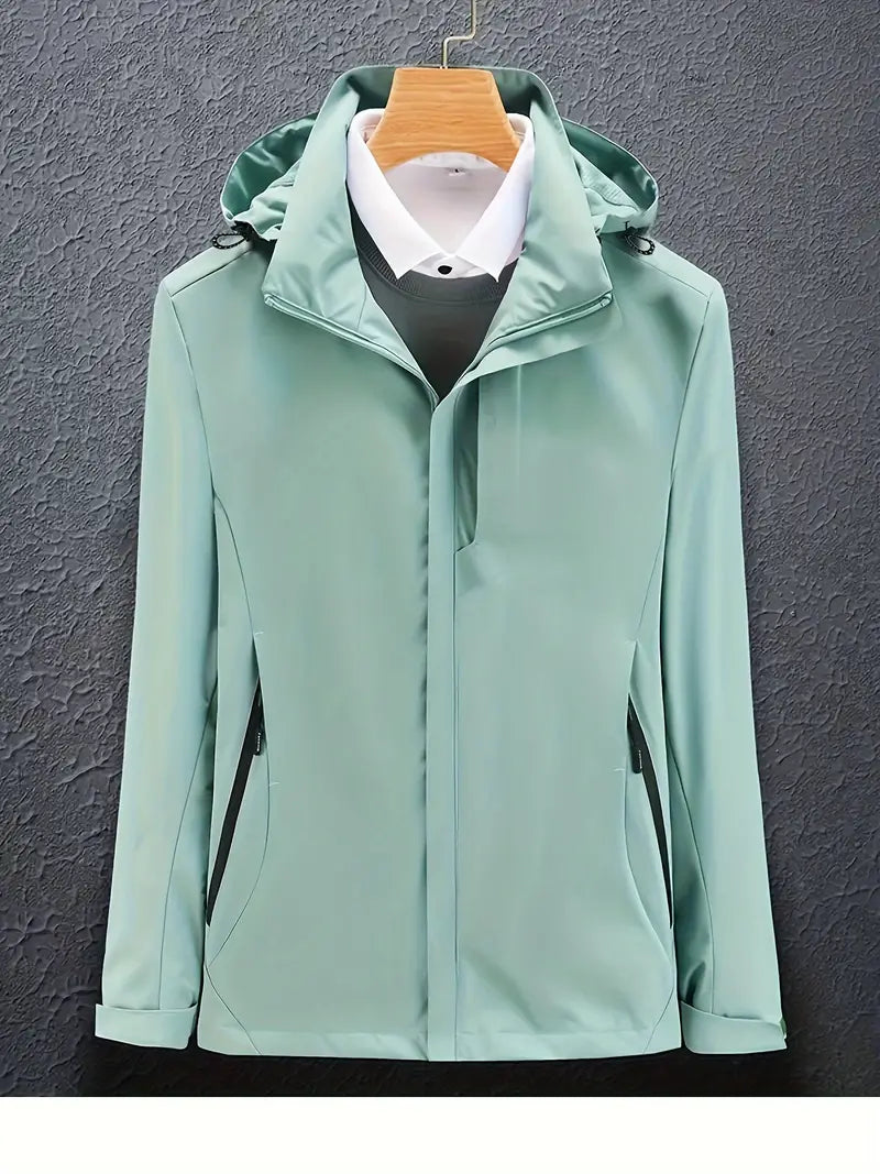 Damen Winterjacke Winddicht Warm Kapuze